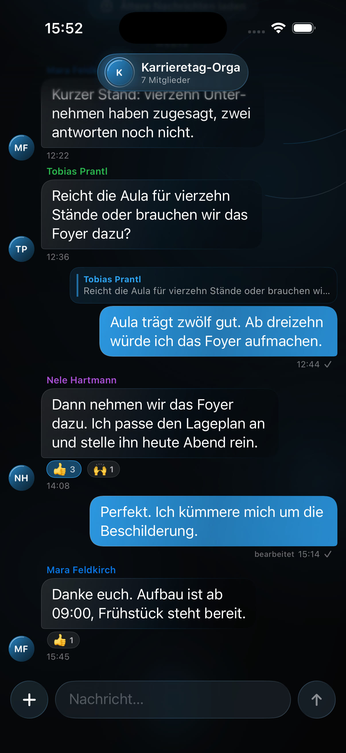 ELSA Vienna Gruppenunterhaltung